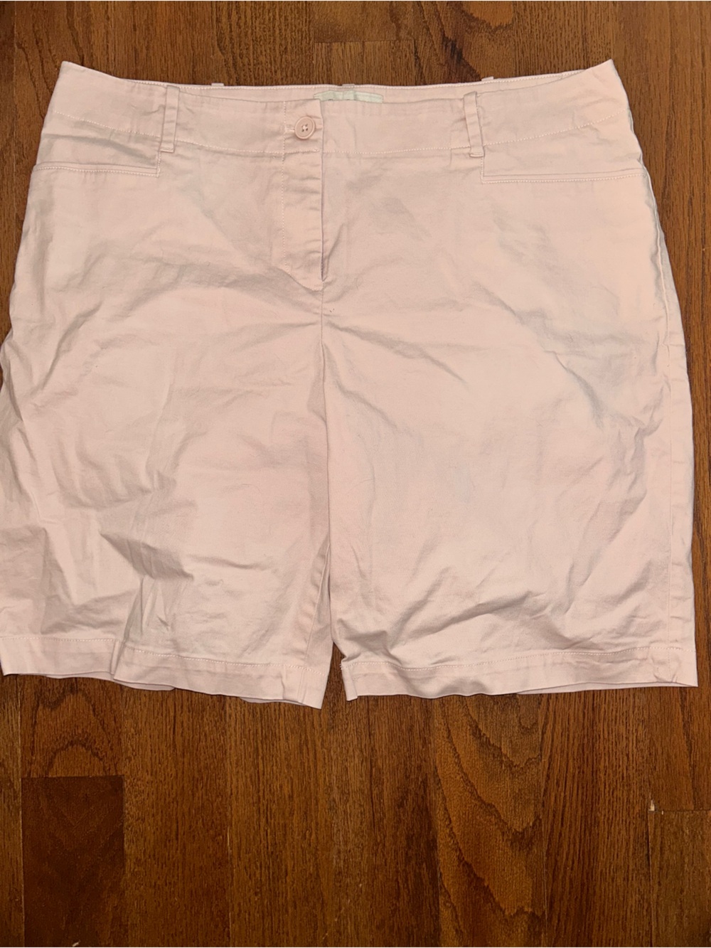 Talbots Light Pink Chino Shorts 16P Petite
